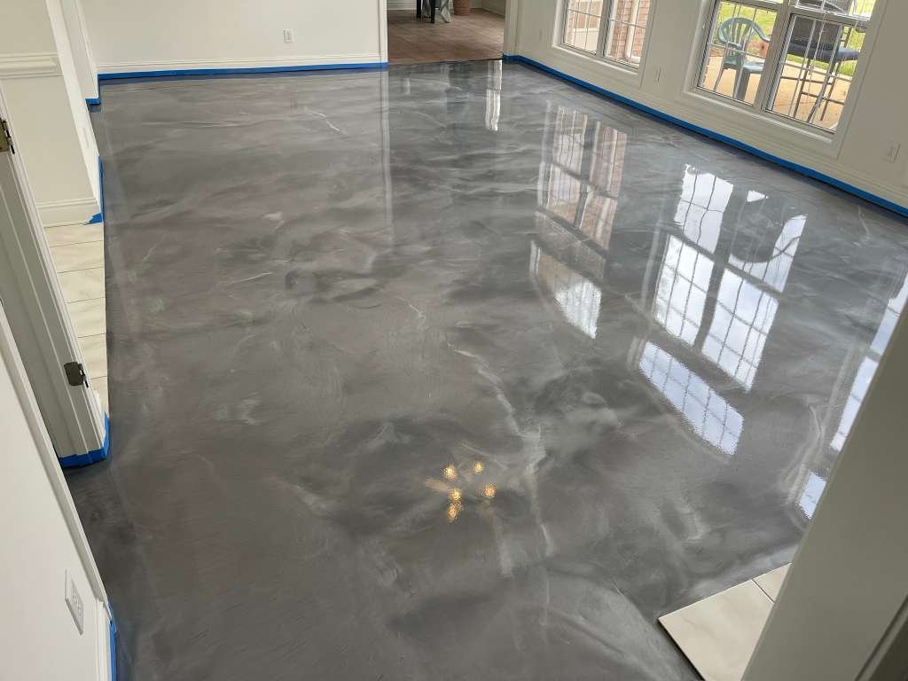 Metallic Floor
